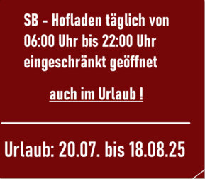 Urlaubsanzeige
