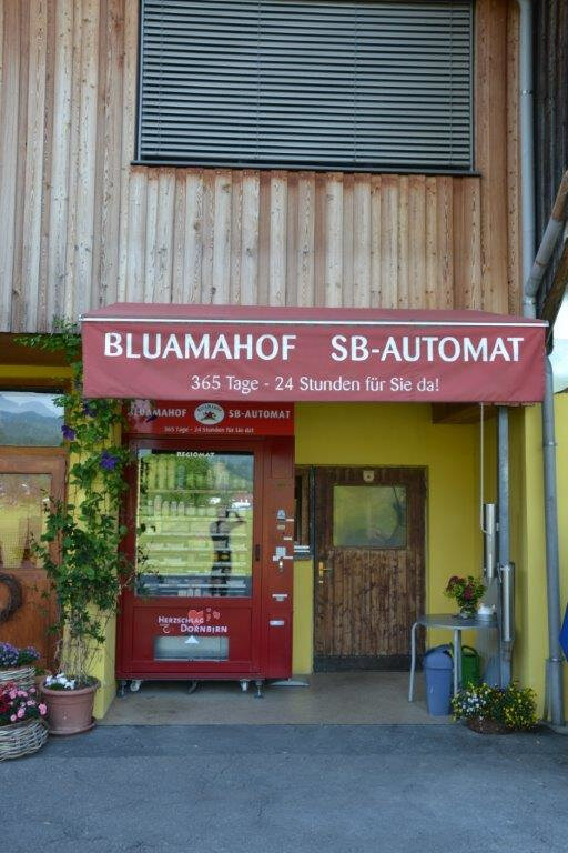 SB-Automat vom Bluamahof